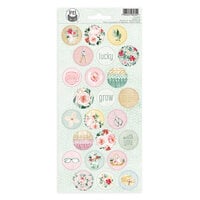 P13 - Flowerish Collection - Cardstock Stickers - 03