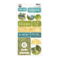 P13 - Hit The Road Collection - Chipboard Stickers - Set 02