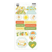 P13 - Fresh Lemonade Collection - Chipboard Stickers - Sheet 03
