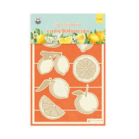 P13 - Fresh Lemonade Collection - Light Chipboard Embellishments - 03