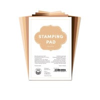 P13 - 4 x 6 Paper Pad - Stamping Pad - Skin Tones