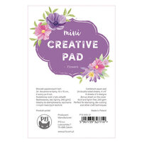 P13 - 4 x 6 Paper Pad - Mini Creative Pad - Flowers