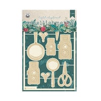P13 - Naturalist Collection - Light Chipboard Embellishments - 02