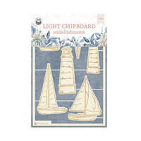 P13 - Sea La Vie Collection - Light Chipboard Embellishments - 01