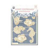 P13 - Sea La Vie Collection - Light Chipboard Embellishments - 02