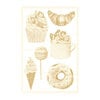 P13 - Around the Table Collection - Light Chipboard Embellishments - Set 02