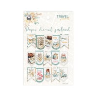 P13 - Travel Journal Collection - Double Sided Die-Cut Garland