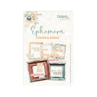 P13 - Travel Journal Collection - Ephemera - Frames And Words