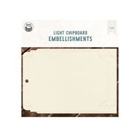 P13 - Travel Journal Collection - Light Chipboard Embellishments - Album Base