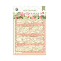 P13 - Woodland Cuties Collection - Light Chipboard Embellishments - 05
