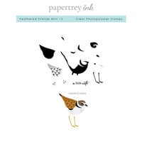 Papertrey Ink - Clear Photopolymer Stamps - Feathered Friends Mini - Set 12
