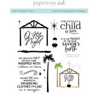 Papertrey Ink - Clear Photopolymer Stamps - Christmas - The Greatest Gift