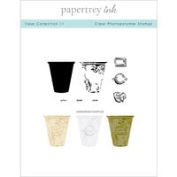 Papertrey Ink - Clear Photopolymer Stamps - Vase - Set 11