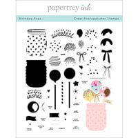 Papertrey Ink - Clear Photopolymer Stamps - Birthday Pops