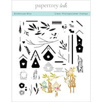 Papertrey Ink - Clear Photopolymer Stamps - Birdhouse Bliss