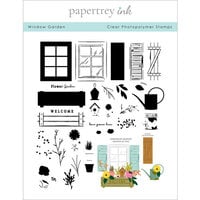Papertrey Ink - Clear Photopolymer Stamps - Window Garden