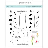Papertrey Ink - Clear Photopolymer Stamps - Lofty Petals