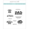 Papertrey Ink - Clear Photopolymer Stamps - Father's Day Sentiments