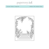 Papertrey Ink - Metal Dies - Tropical Cover Plate