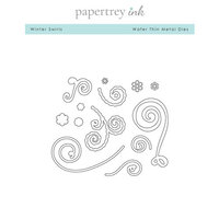 Papertrey Ink - Metal Dies - Winter Swirls
