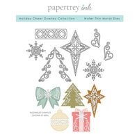 Papertrey Ink - Christmas - Metal Dies - Holiday Cheer Overlay
