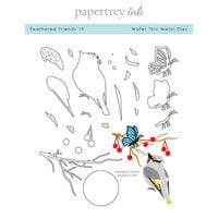 Papertrey Ink - Metal Dies - Feathered Friends - Set 19