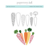 Papertrey Ink - Metal Dies - Spring Carrots