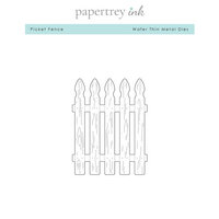 Papertrey Ink - Metal Dies - Picket Fence