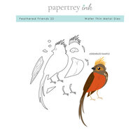 Papertrey Ink - Metal Dies - Feathered Friends - Set 22
