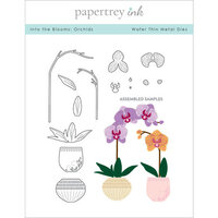 Papertrey Ink - Metal Dies - Into The Blooms - Orchids
