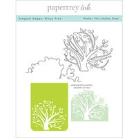 Papertrey Ink - Metal Dies - Elegant Edges - Wispy Tree
