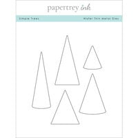 Papertrey Ink - Christmas - Metal Dies - Simple Trees