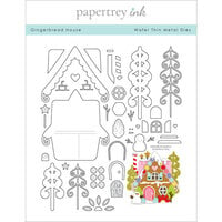 Papertrey Ink - Christmas - Metal Dies - Gingerbread House