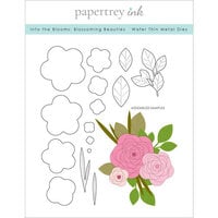 Papertrey Ink - Metal Dies - Into The Blooms - Blossoming Beauties
