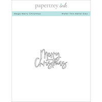 Papertrey Ink - Metal Dies - Mega Merry Christmas