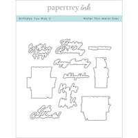 Papertrey Ink - Dies - Birthday Your Way 2