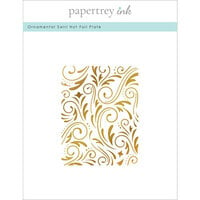 Papertrey Ink - Hot Foil Plate - Ornamental Swirl