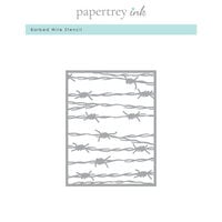 Papertrey Ink - Stencils - Barbed Wire