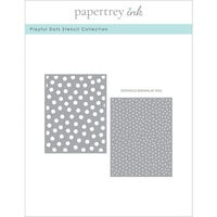 Papertrey Ink - Christmas - Stencils - Playful Dots