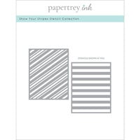 Papertrey Ink - Christmas - Stencils - Show Your Stripes