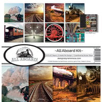 Reminisce - All Aboard Collection - 12 x 12 Collection Kit