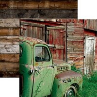 Reminisce - Barnwood Beauty Collection - 12 x 12 Double Sided Paper - Sheet 04