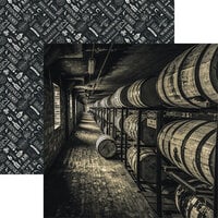 Reminisce - One Bourbon, One Scotch, One Whiskey Collection - 12 x 12 Double Sided Paper - Barrel Aged