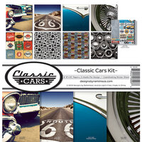 Reminisce - Classic Cars Collection - 12 x 12 Collection Kit