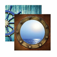 Reminisce - Caribbean Cruise Collection - 12 x 12 Double Sided Paper - Port of Call