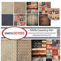 Reminisce - 100 Percent Country Collection - 12 x 12 Collection Kit
