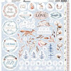 Reminisce - Cozy Winter Collection - 12 x 12 Cardstock Stickers - Elements