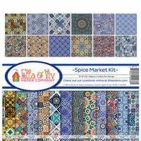 Ella and Viv Paper Company - Spice Market Collection - 12 x 12 Collection Kit