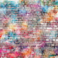 Ella and Viv Paper Company - Graffiti Collection - 12 x 12 Paper - The Wall