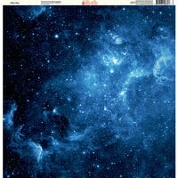 Ella and Viv Paper Company - Galaxy Collection - 12 x 12 Paper - Milky Way